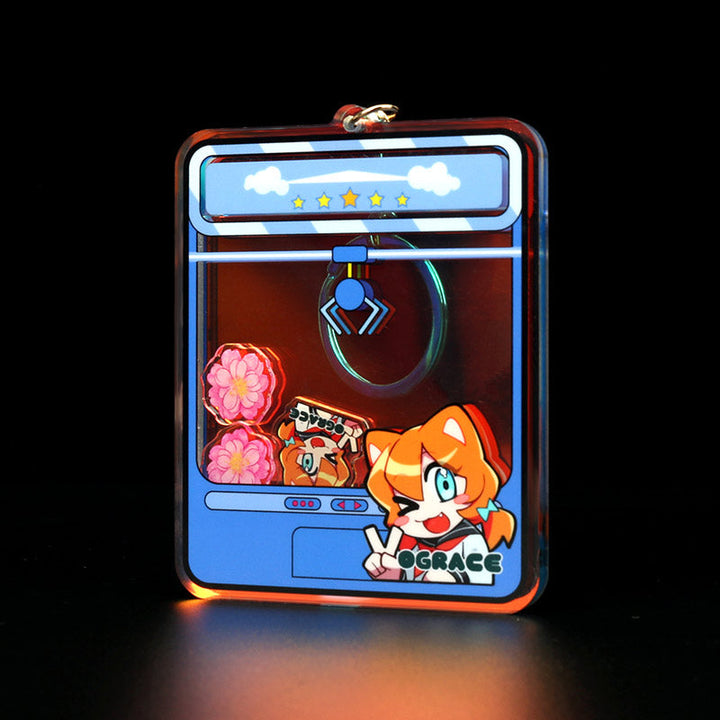 Custom Rainbow Shaker Keychains - VOGRACE