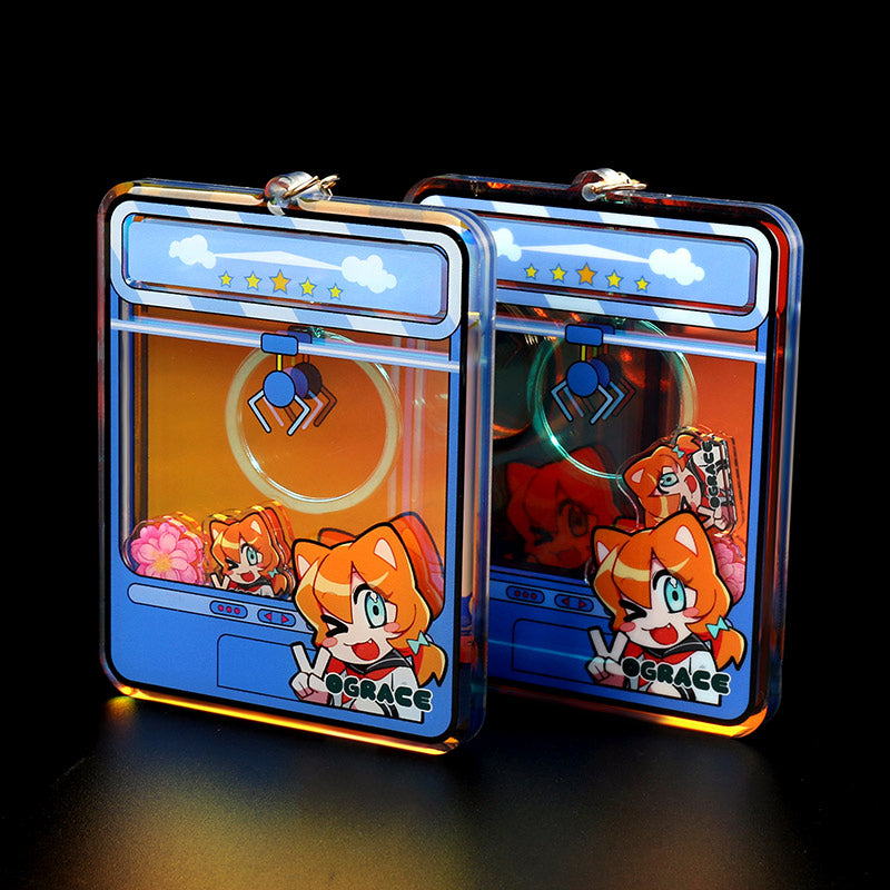 Custom Rainbow Shaker Keychains - VOGRACE