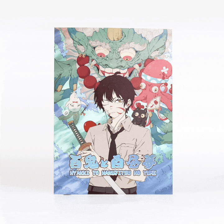 オリジナルコールド箔ホログラムポストカード