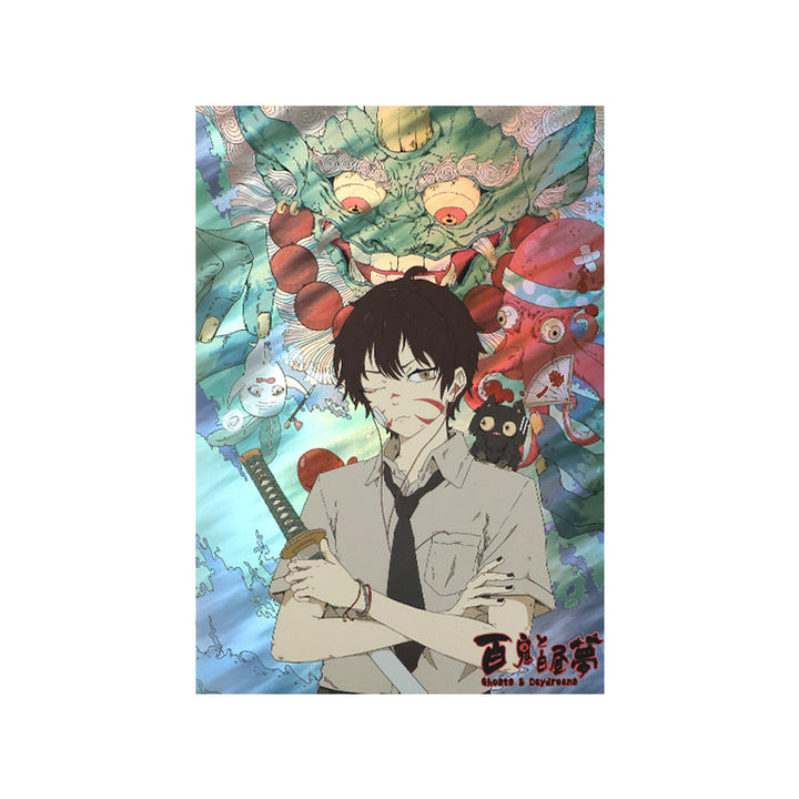 オリジナルコールド箔ホログラムポストカード