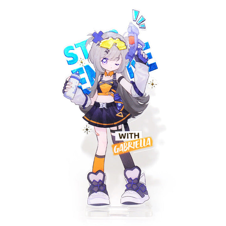 Custom Raised Foil Printing Cold Foil Stamping Acrylic Standees - VOGRACE