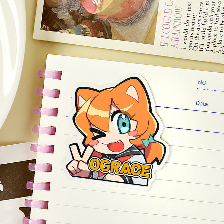 Custom Removable Vinyl Reusable Stickers - VOGRACE