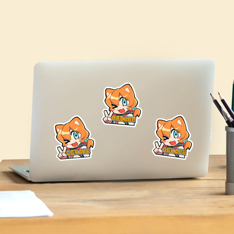 Custom Removable Vinyl Reusable Stickers - VOGRACE