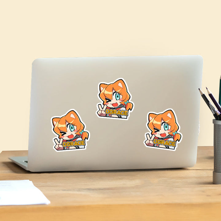 Custom Removable Vinyl Reusable Stickers - VOGRACE