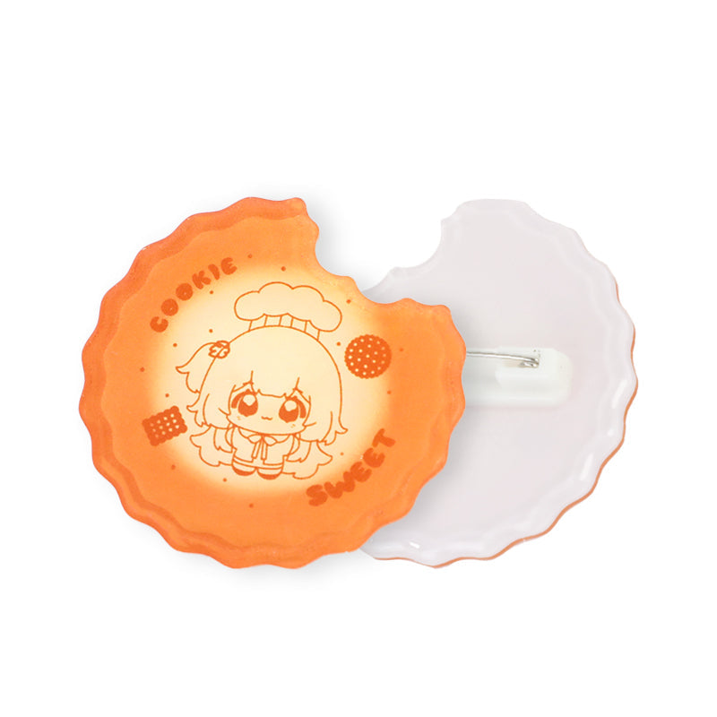 Custom Rounding Clear Acrylic Pins - VOGRACE