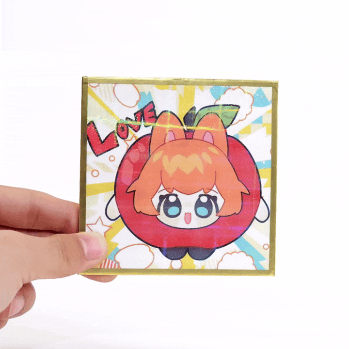 オリジナルホログラム色紙