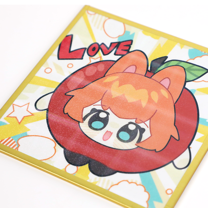 オリジナルホログラム色紙