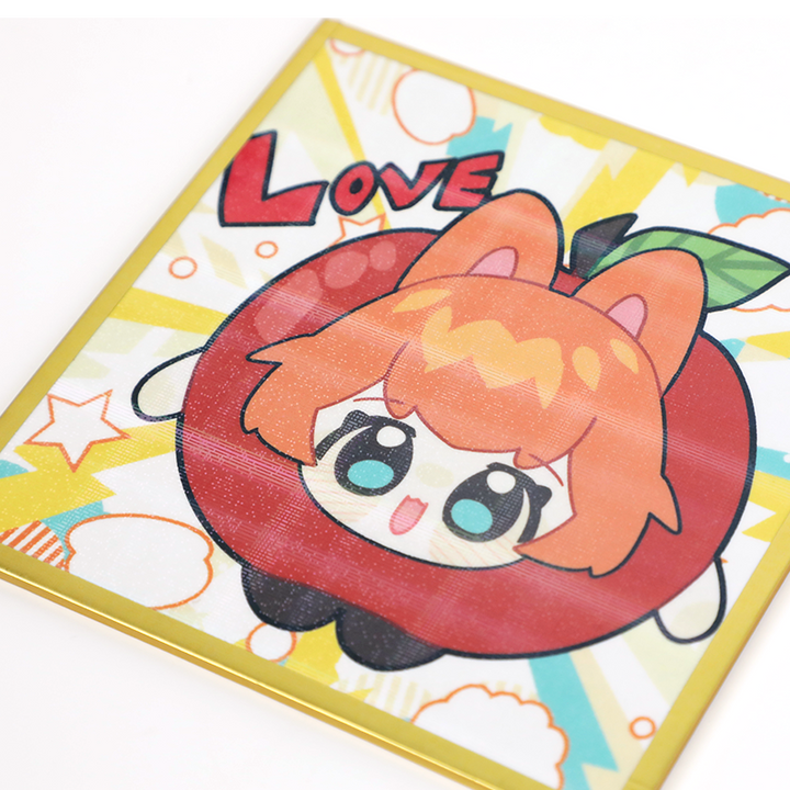 オリジナルホログラム色紙