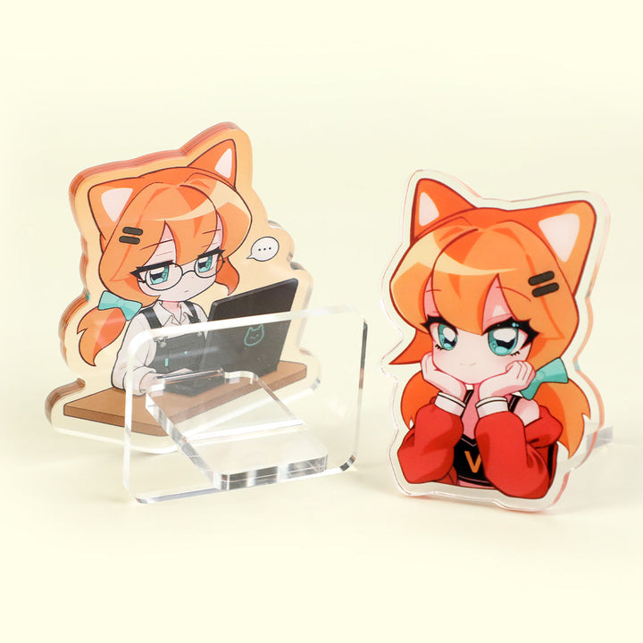 オリジナルおすわりアクリルスタンド
