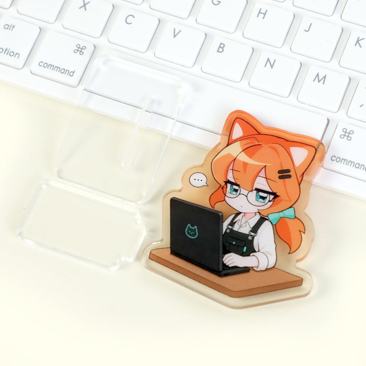 オリジナルおすわりアクリルスタンド