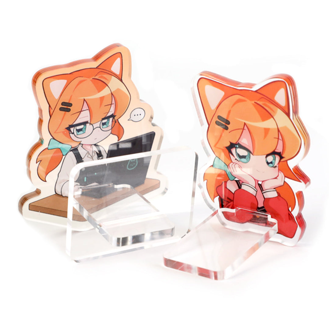 オリジナルおすわりアクリルスタンド