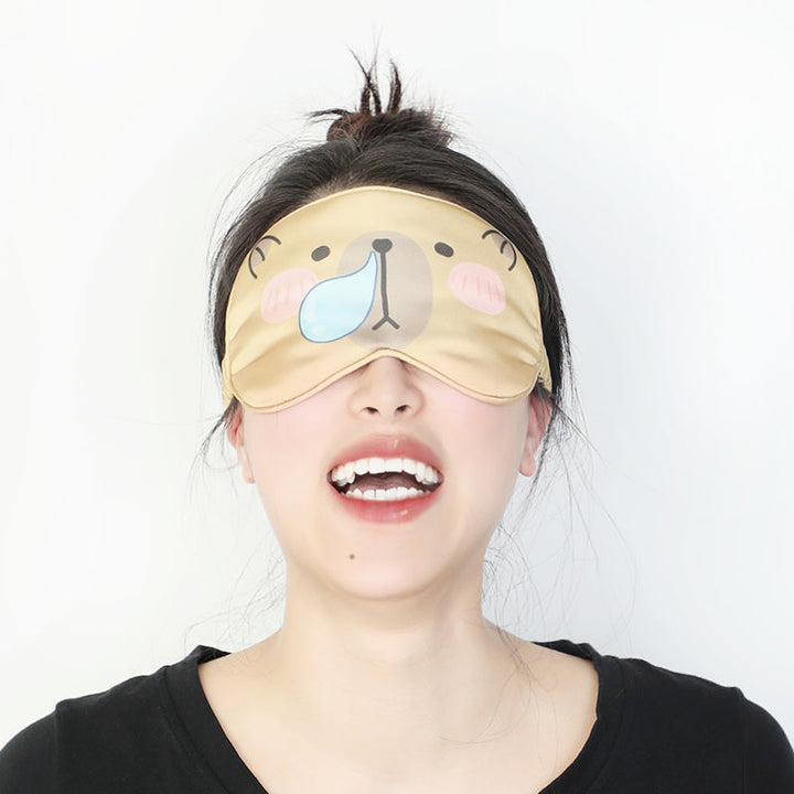Custom Sleep Masks Silk-like Eye Mask For Sleeping - VOGRACE