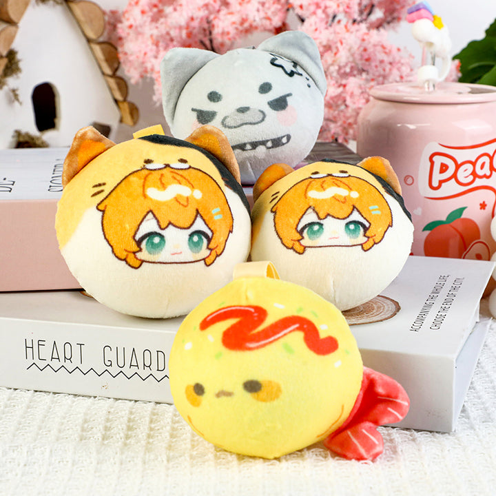 オリジナル低反発おまんじゅうにぎにぎマスコット