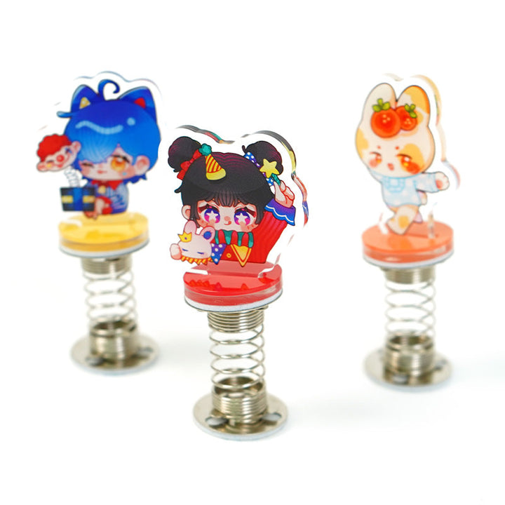 Custom Spring Shaker Acrylic Standees - VOGRACE