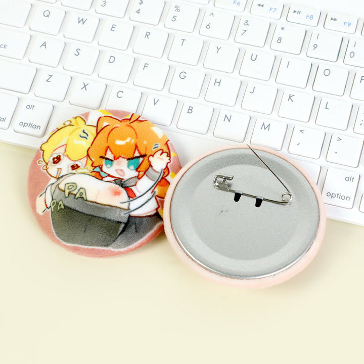 オリジナルぷにぷにおしり缶バッジ
