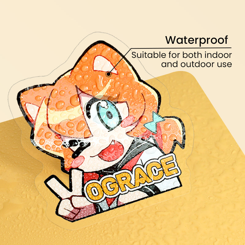 Custom Static Clings Stickers - VOGRACE