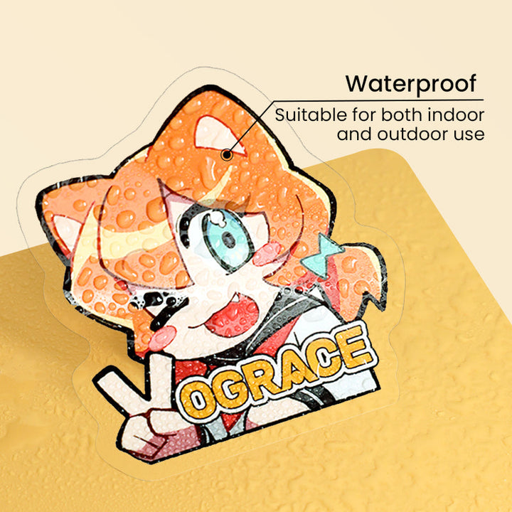 Custom Static Clings Stickers - VOGRACE