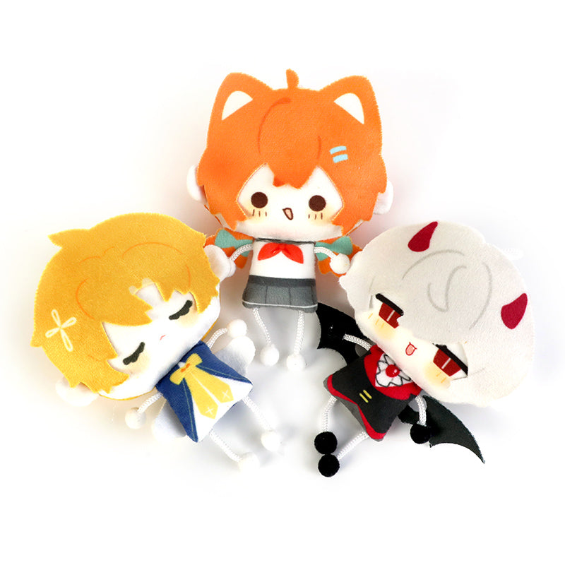Custom 3D Hair Plush Keychains