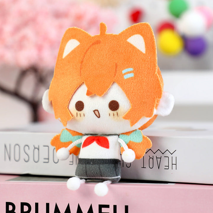 Custom 3D Hair Plush Keychains