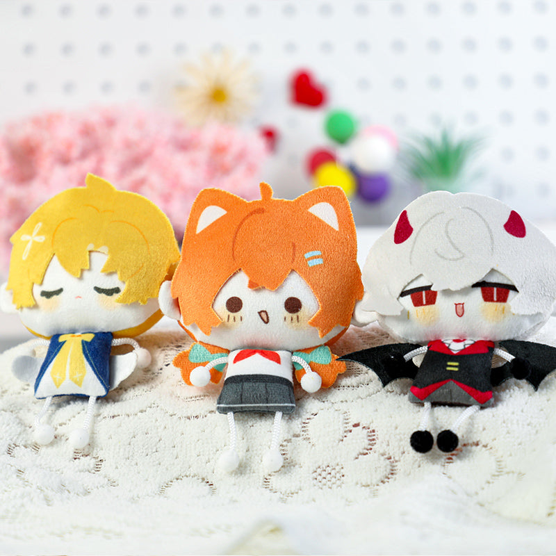 Custom 3D Hair Plush Keychains