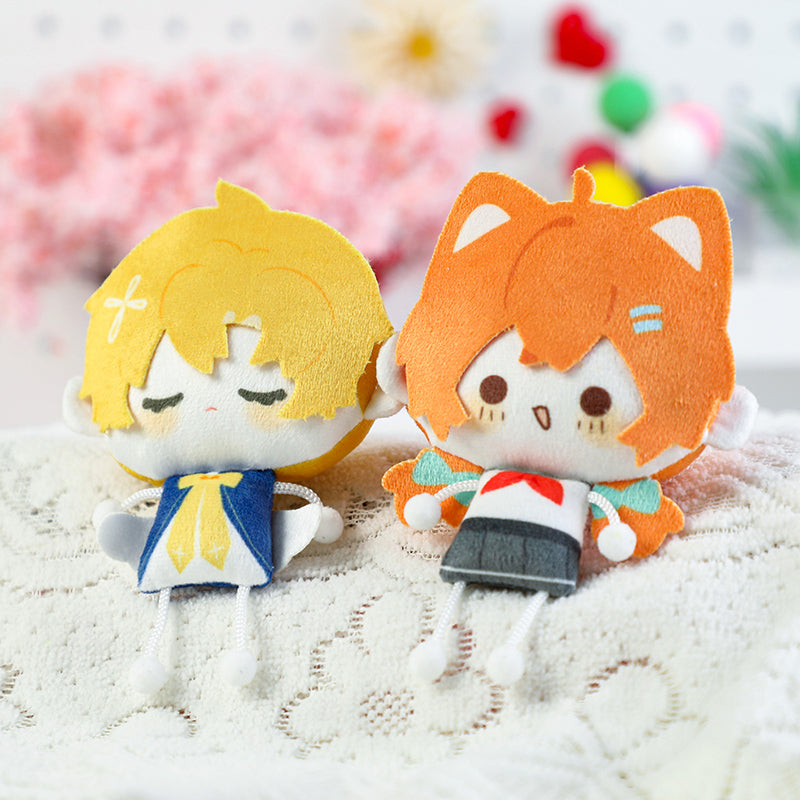 Custom 3D Hair Plush Keychains