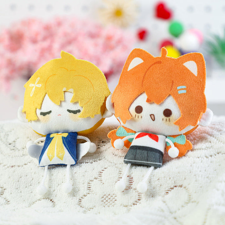Custom 3D Hair Plush Keychains