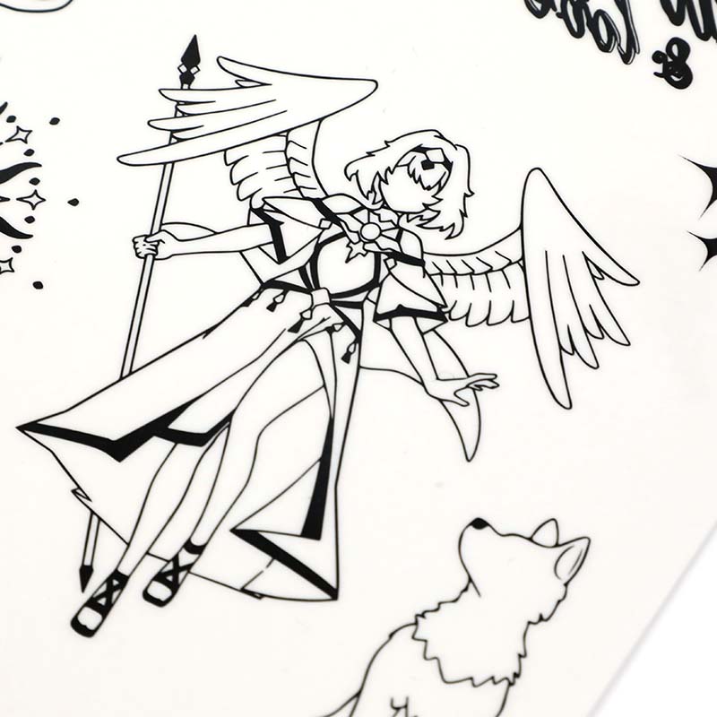 Custom Temporary Tattoo Sticker Sheets - VOGRACE