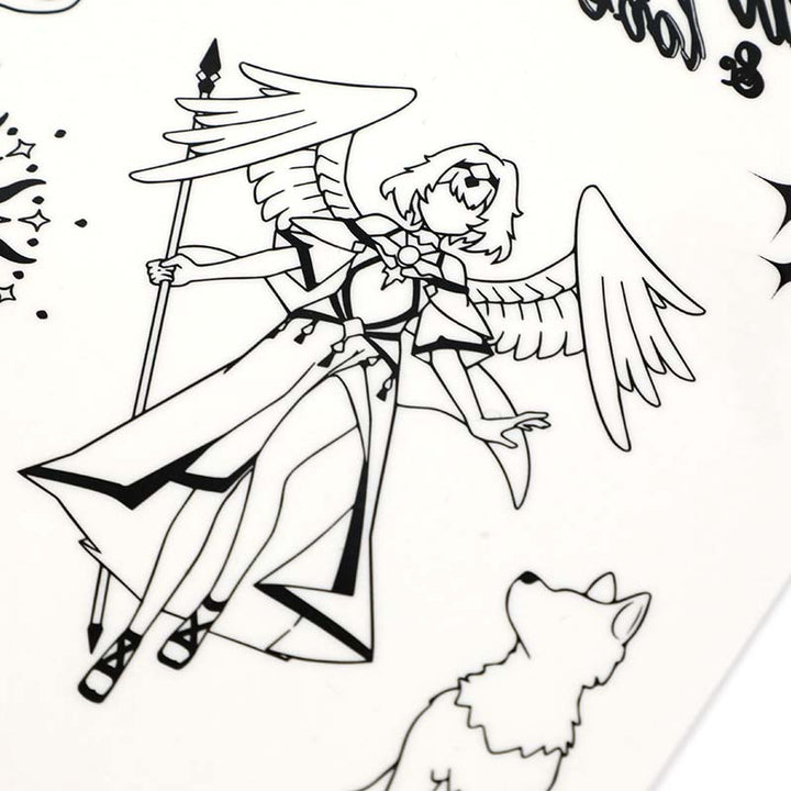 Custom Temporary Tattoo Sticker Sheets - VOGRACE