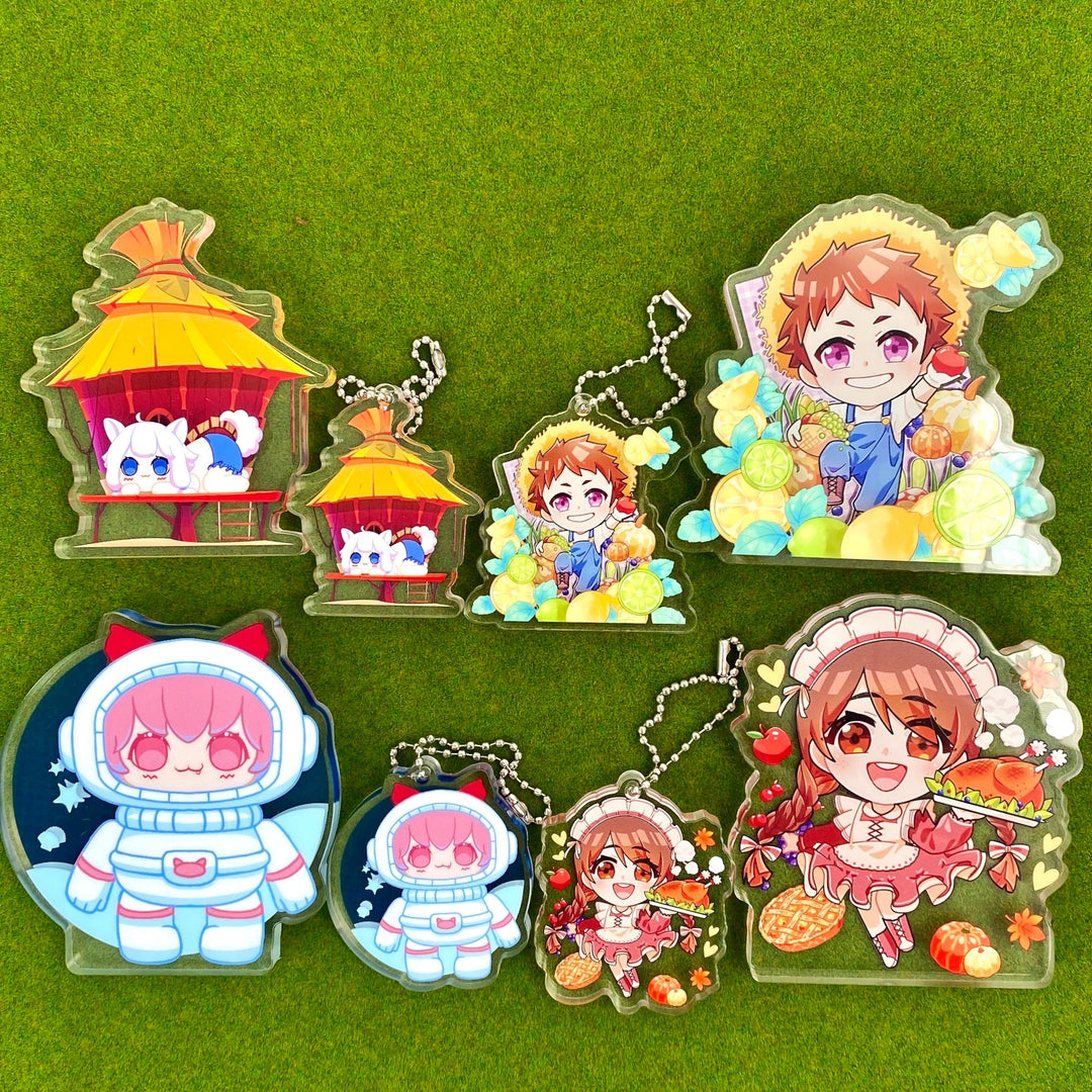 Custom Thick Acrylic Keychain - VOGRACE