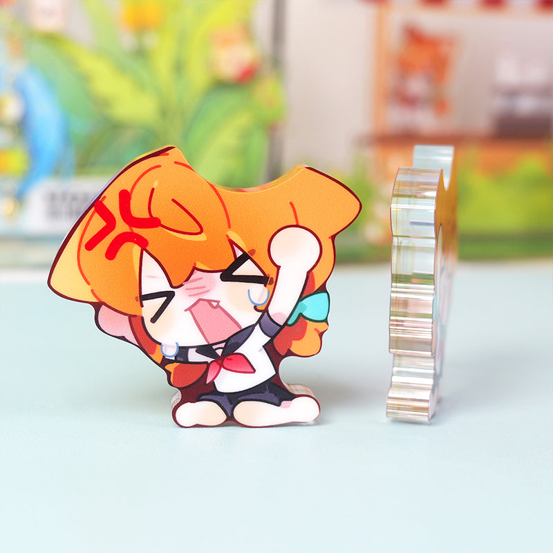 オリジナル厚手アクリルペンスタンド