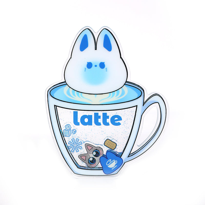 Custom Thicken Pre-filled Quicksand Liquid Acrylic Standees - VOGRACE