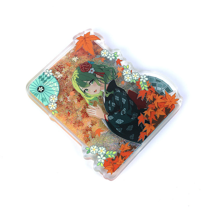 Custom Thicken Pre-filled Quicksand Liquid Acrylic Standees - VOGRACE