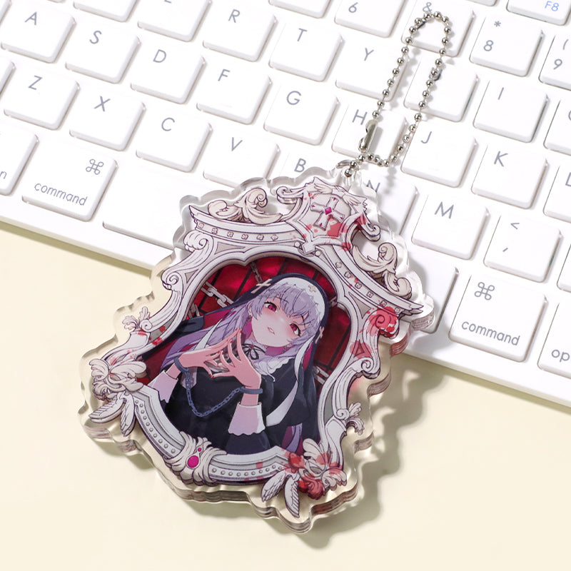 オリジナル厚め3Dアクリルキーホルダー