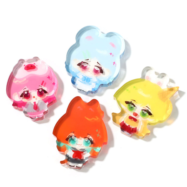 オリジナル厚め3Dアクリルキーホルダー