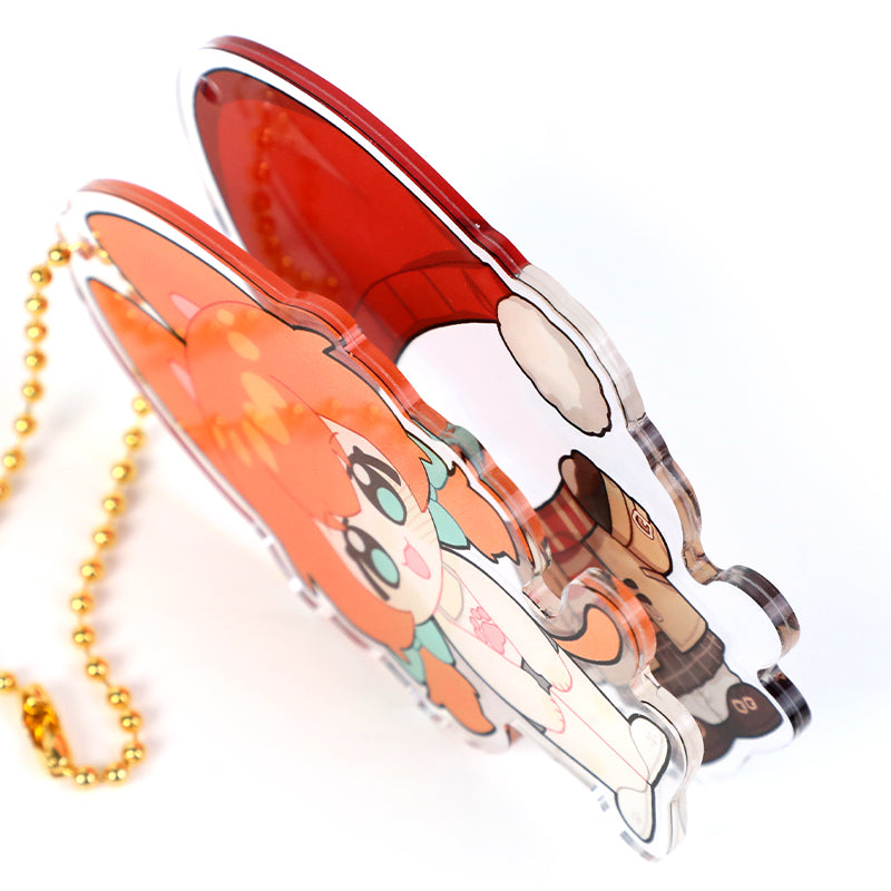 オリジナル極薄アクリルキーホルダー