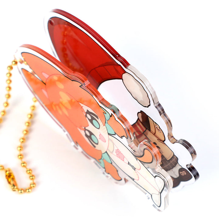 オリジナル極薄アクリルキーホルダー