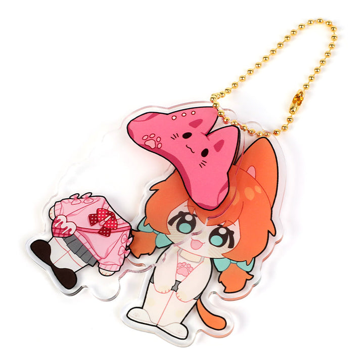 オリジナル極薄アクリルキーホルダー