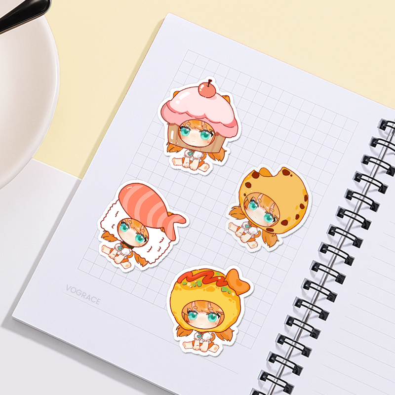 オリジナル和紙ステッカー