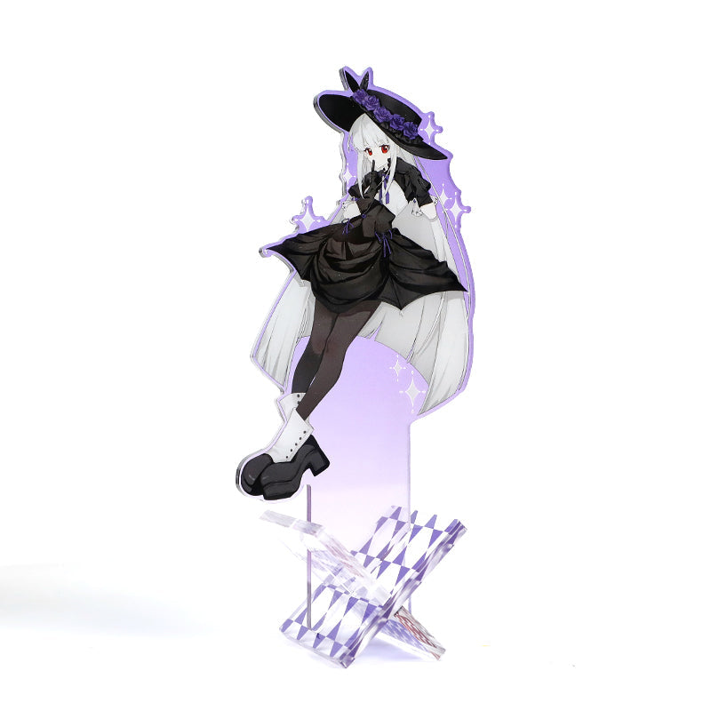 Custom X-Shaped Clear Acrylic Standees - VOGRACE