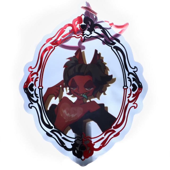 Custom Magic Mirror Perspective Acrylic Keychains - VOGRACE