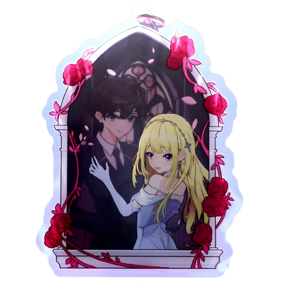 Custom Magic Mirror Perspective Acrylic Keychains - VOGRACE