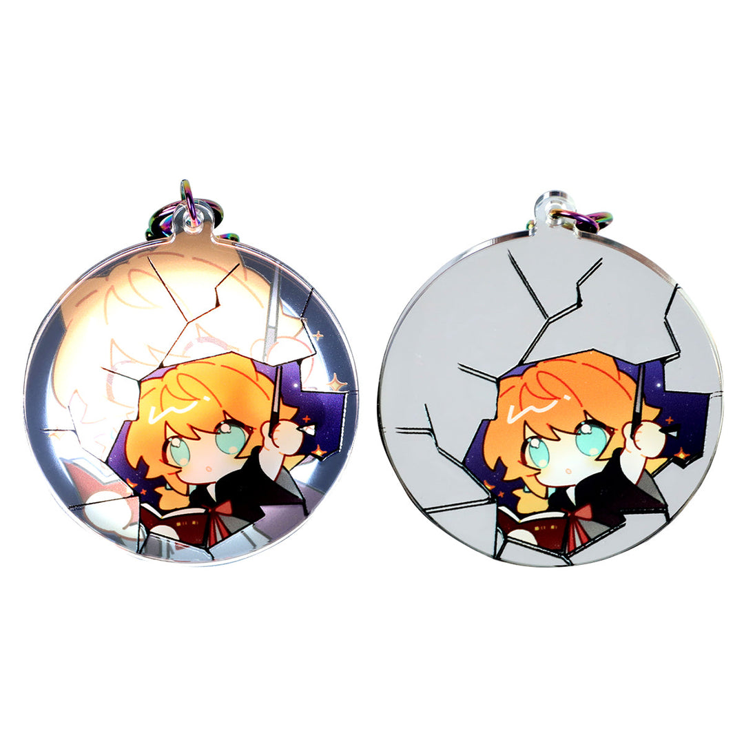 Custom Magic Mirror Perspective Acrylic Keychains - VOGRACE