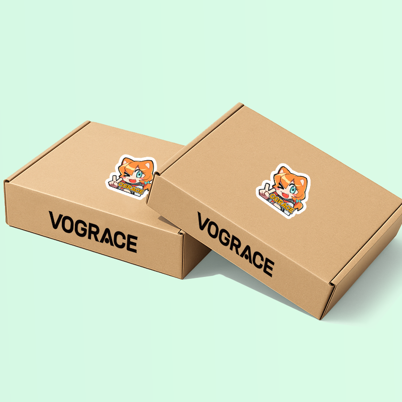 オリジナルパール紙ステッカー