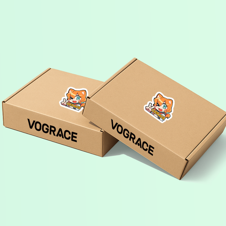 オリジナルパール紙ステッカー