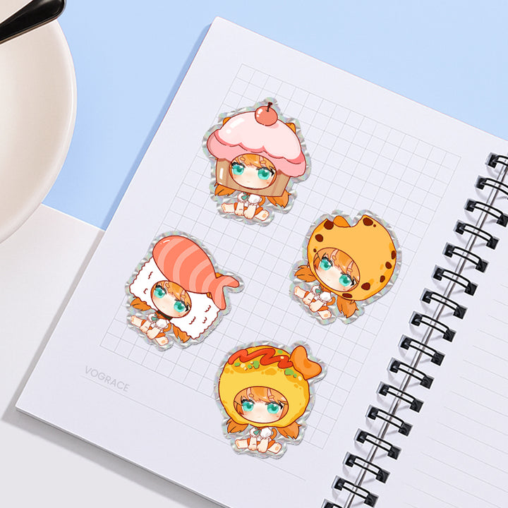 オリジナルスクエアホログラムステッカー