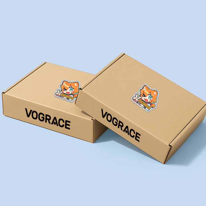 オリジナルスクエアホログラムステッカー