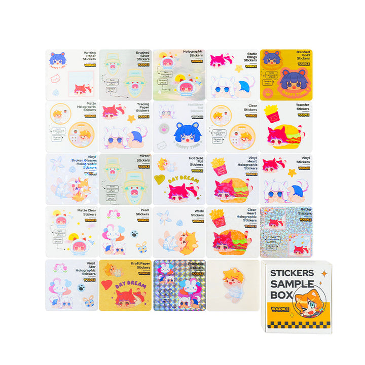 Sticker Sample Box - VOGRACE