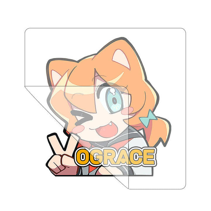 オリジナル転写ステッカー