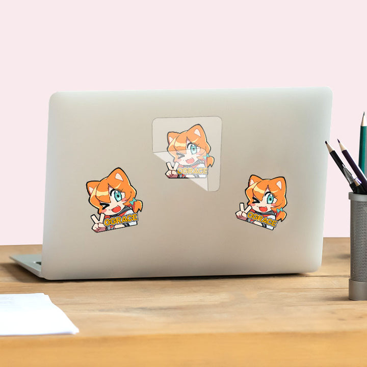 オリジナル転写ステッカー