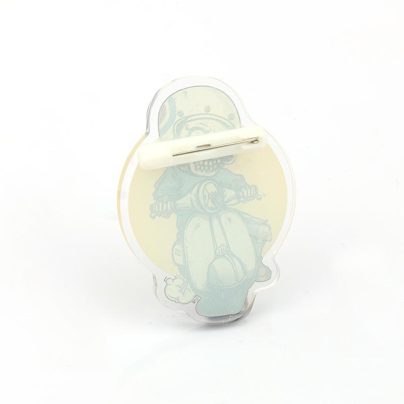 オリジナルアクリルピンバッジ